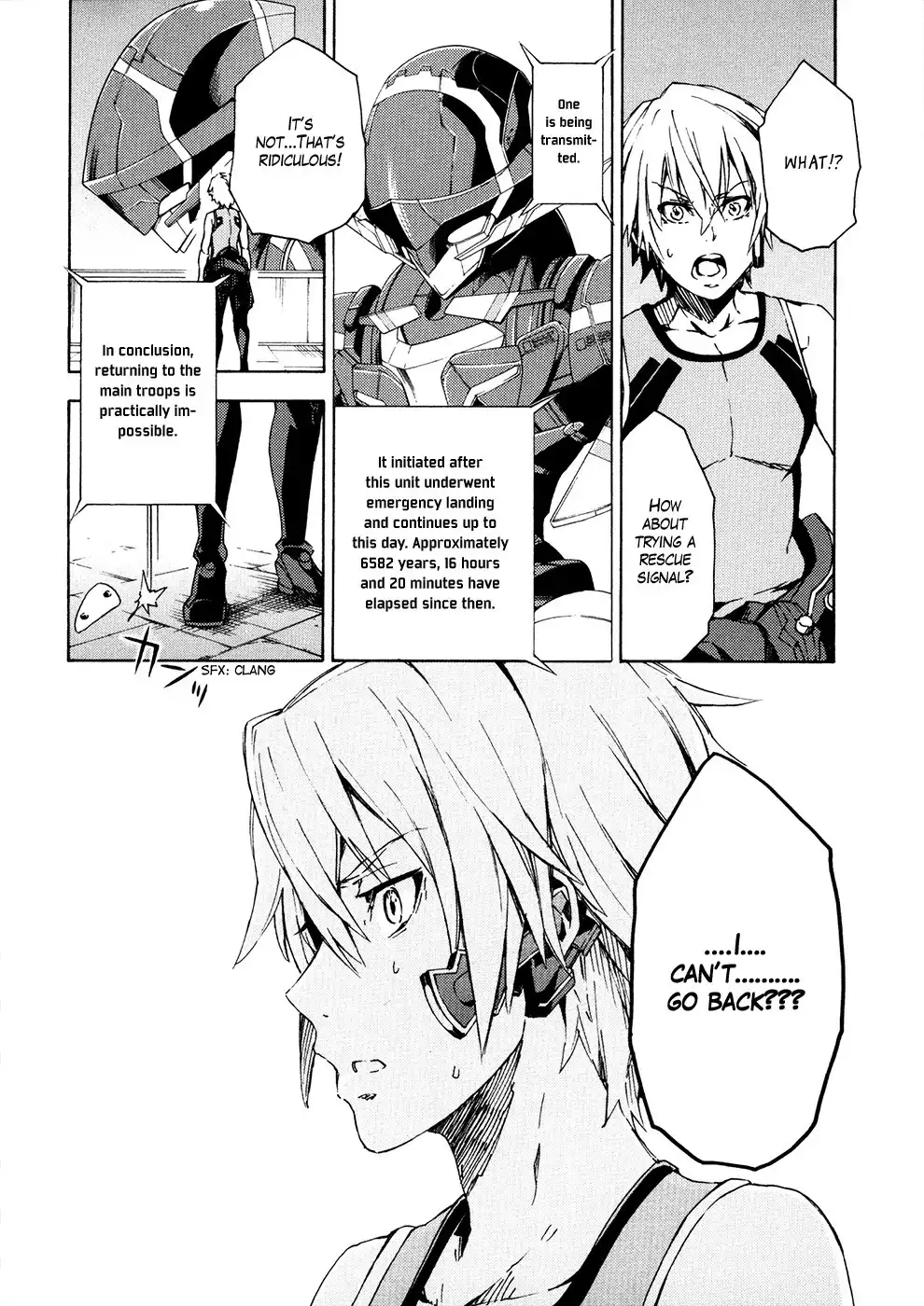 Suisei no Gargantia Chapter 8 13